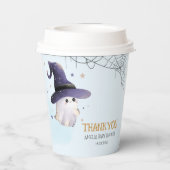 Little Boo Halloween spookjongen baby shower Papieren Bekers (Achterkant)