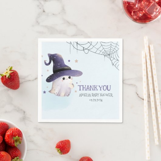 Little Boo Halloween spookjongen baby shower Servet (Insitu)