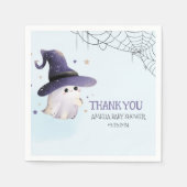 Little Boo Halloween spookjongen baby shower Servet (Voorkant)