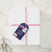 Little boo Halloween spookmeisje baby shower gunst Cadeaulabel (Met Touw)