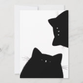 Little Boo Halloween Twins Baby shower Kaart (Achterkant)