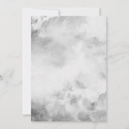 Little Boo Halloween Verjaardagsuitnodiging Kaart (Achterkant)