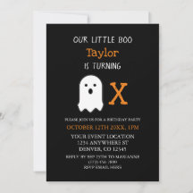 Little Boo Herfst Halloween Birthday