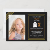 Little Boo Herfst Halloween Birthday Kaart (Voorkant)