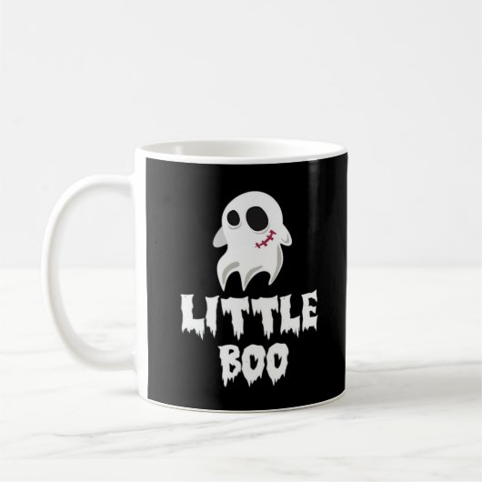 Little Boo In Halloween Cool Graphic Koffiemok (Links)