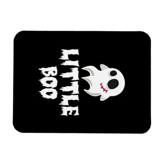 Little Boo In Halloween Cool Graphic Magneet (Horizontaal)