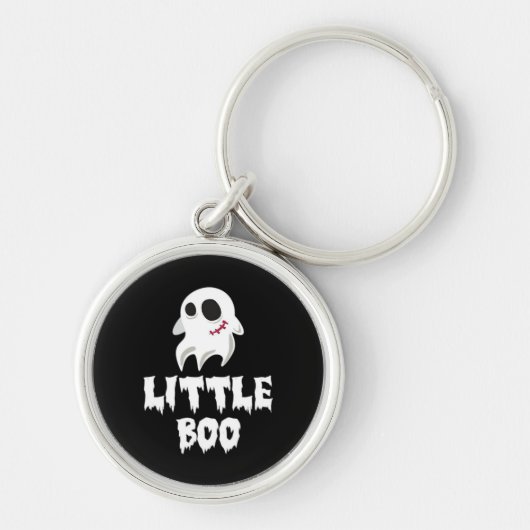Little Boo In Halloween Cool Graphic Sleutelhanger (Voorkant)
