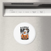 Little Boo Is Almost Due Cute Halloween Pregnancy  Magneet (Insitu (Vaatwasser))