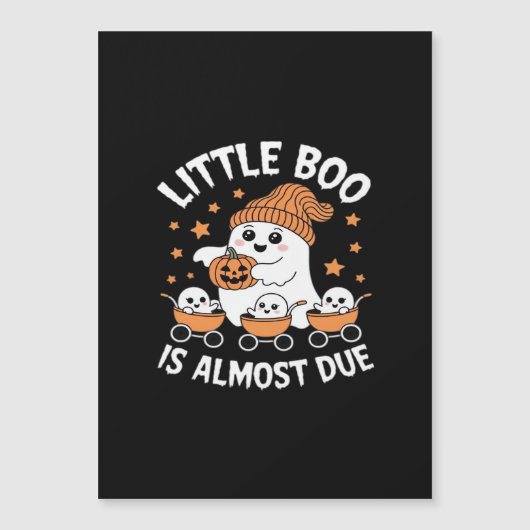 Little Boo Is Almost Due - Halloween Zwangerschaps (Voorkant)