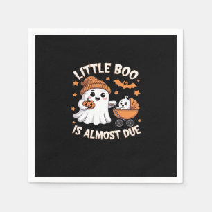 Little Boo Is Almost Due - Halloween Zwangerschaps Servet