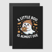 Little Boo Is Almost Due Halloween Zwangerschapsaa (Voorkant / Achterkant)