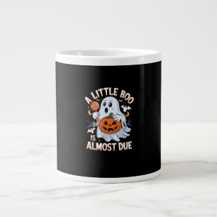 Little Boo Is Almost Due Schattige Halloween Zwang Grote Koffiekop