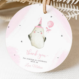 Little Boo is bijna het gevolg van Baby shower Bedankjes Labels