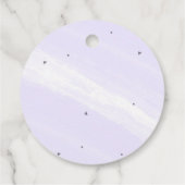 Little Boo is bijna het gevolg van Baby shower Bedankjes Labels (Achterkant)