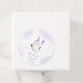 Little Boo is bijna het gevolg van Baby shower Bedankjes Labels (In situ)