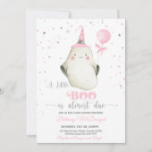Little Boo is bijna het gevolg van Baby shower Kaart (Voorkant)