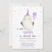 Little Boo is bijna het gevolg van Baby shower Kaart (Voorkant)