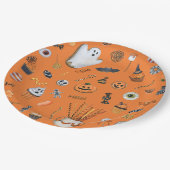 Little Boo is bijna het gevolg van Baby shower Papieren Bordje (Gekanteld)