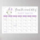 Little Boo is bijna het gevolg van Baby shower Poster (Voorkant)