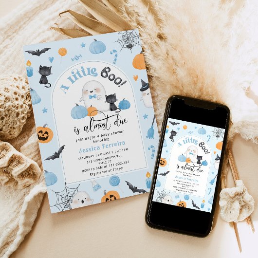 Little Boo is bijna het gevolg van Blue Boy baby s Kaart