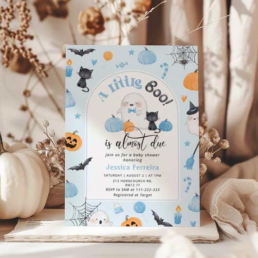 Little Boo is bijna het gevolg van Blue Boy baby s Kaart