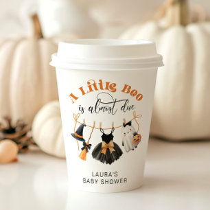 Little Boo is bijna het gevolg van Clotheslie baby Papieren Bekers