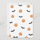 Little Boo is bijna het gevolg van Halloween Baby  Kaart (Achterkant)