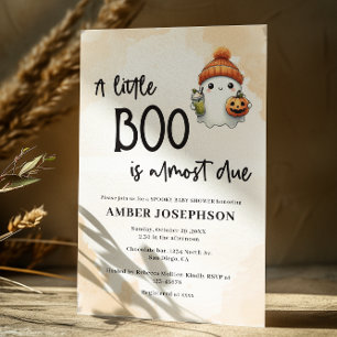 Little Boo is bijna het gevolg van Halloween Baby Kaart