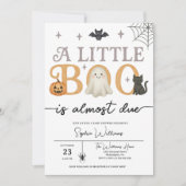 Little Boo is bijna het gevolg van Halloween Baby  Kaart (Voorkant)