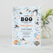 Little Boo is bijna het gevolg van Halloween Baby  Kaart (Staand voorkant)