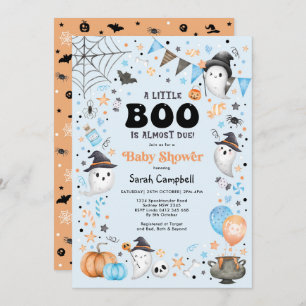 Little Boo is bijna het gevolg van Halloween Baby  Kaart