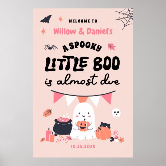 Little Boo is bijna het gevolg van Halloween Baby Poster (Voorkant)