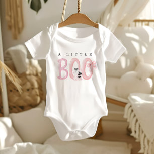 Little Boo is bijna jarig Halloween Baby Shower Romper