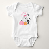 Little Boo is bijna klaar met roze baby shower Romper (Voorkant)
