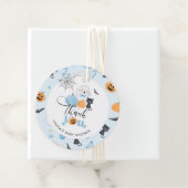 Little Boo is bijna te baby shower dank u Bedankjes Labels (In situ)