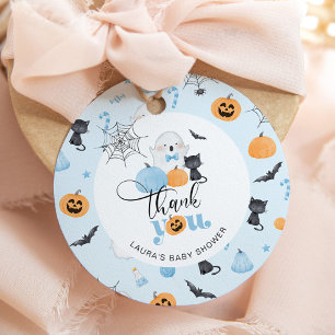 Little Boo is bijna te baby shower dank u Bedankjes Labels