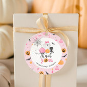 Little Boo is bijna te baby shower dank u Bedankjes Labels