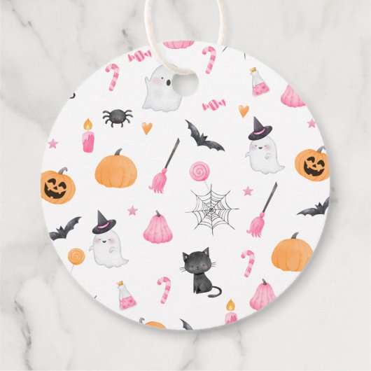 Little Boo is bijna te baby shower dank u Bedankjes Labels (Achterkant)