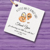 Little Boo is bijna te danken aan baby shower Bedankjes Labels