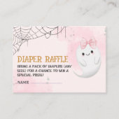 Little Boo is bijna te wijten aan Baby shower luie Informatiekaartje (Voorkant)