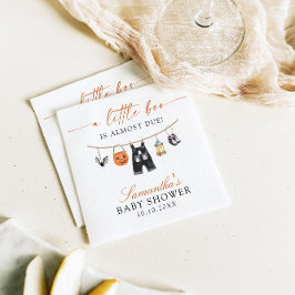 Little Boo is bijna te wijten aan Halloween Baby s Servet