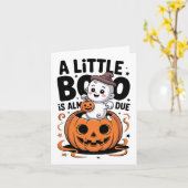 Little Boo is bijna te wijten aan Schattigee Hallo Kaart (Gele Bloem)