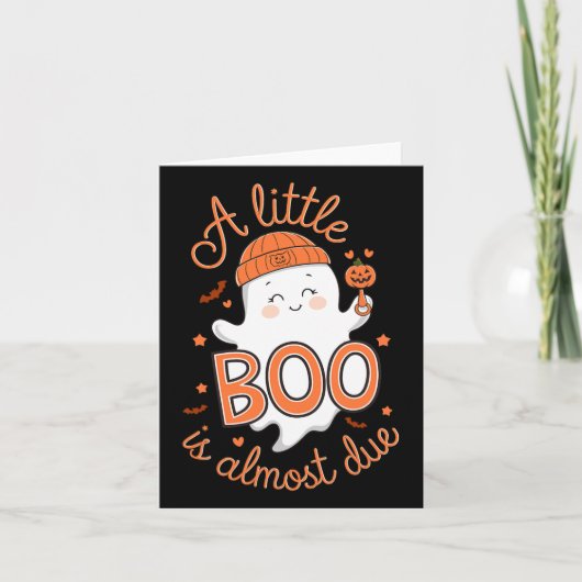 Little Boo is bijna te wijten aan Schattigee Hallo Kaart (Voorkant)