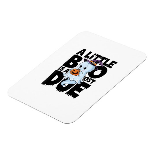 Little Boo is bijna te wijten aan Schattigee Hallo Magneet (Linkerzijde)