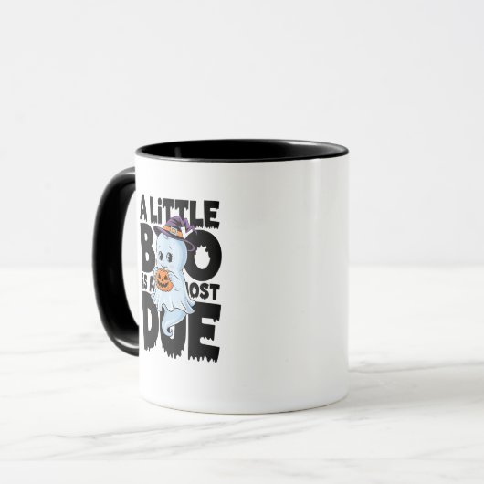 Little Boo is bijna te wijten aan Schattigee Hallo Mok (Voorkant links)