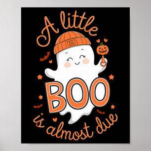 Little Boo is bijna te wijten aan Schattigee Hallo Poster