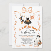 Little Boo is het gevolg van Bow Clothesline baby  Kaart (Voorkant)