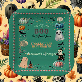 Little BOO is het gevolg van Ghost Pumpkin Spooky Papieren Bordje