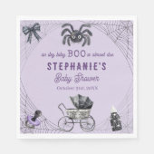 Little Boo Itsy Bitsy Spider Halloween Baby shower Servet (Voorkant)