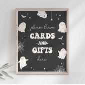 Little Boo Kaarten en geschenken Party Sign Poster